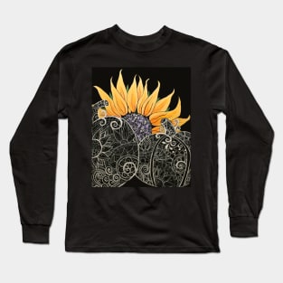 Pumpkin Doodle Long Sleeve T-Shirt